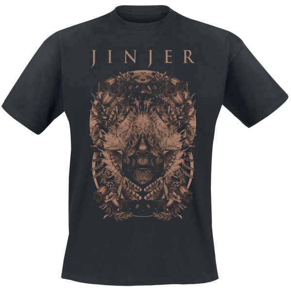 Jinjer Noah's Flowers Tričko černá - RockTime.cz