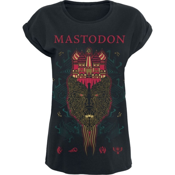 Mastodon Onion Dome Bear Dámské tričko černá - RockTime.cz