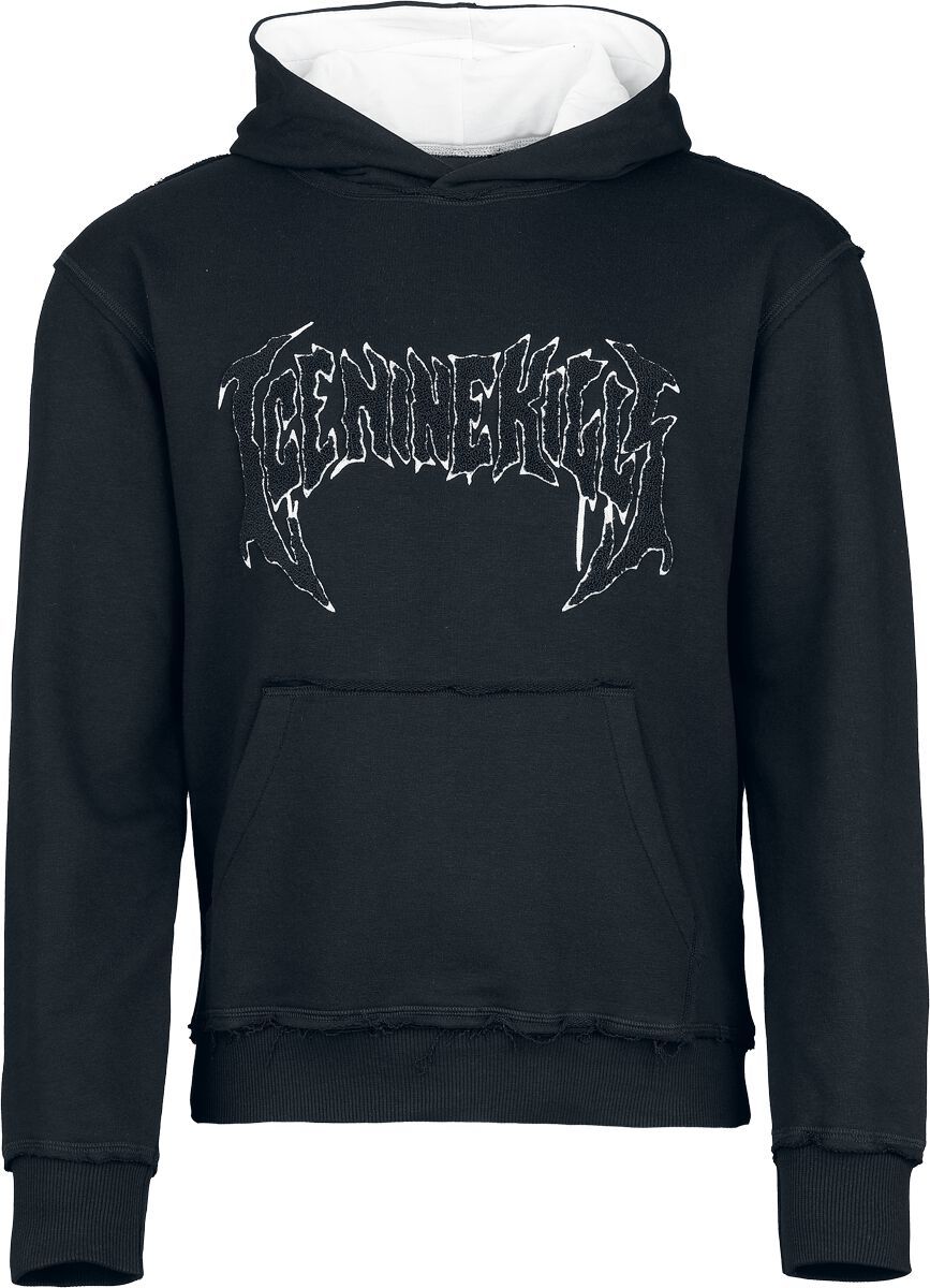 Ice Nine Kills Logo Mikina s kapucí cerná/bílá - RockTime.cz