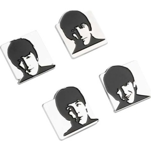 The Beatles Set 4 Pins The Beatles Sada odznaků standard - RockTime.cz