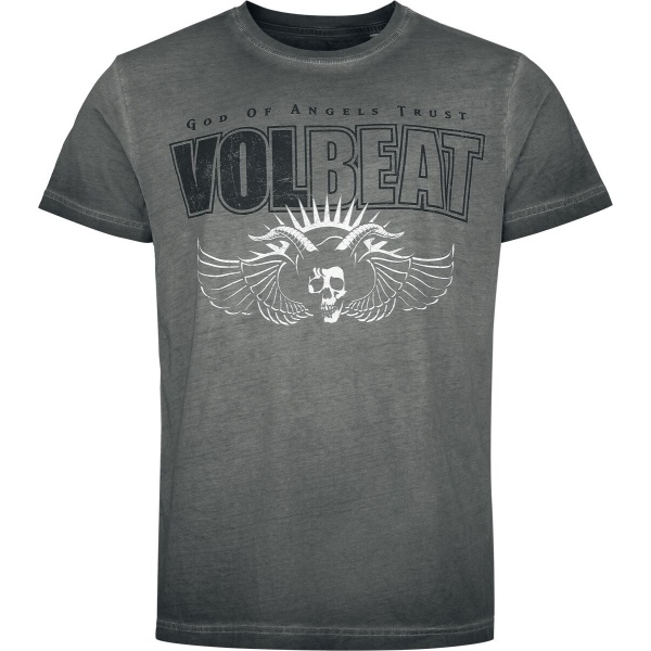 Volbeat Logo Tričko šedá - RockTime.cz