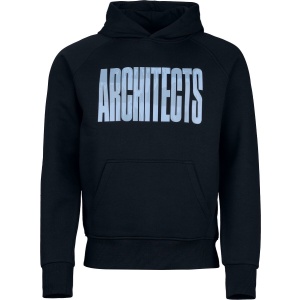 Architects Logo Mikina s kapucí černá - RockTime.cz
