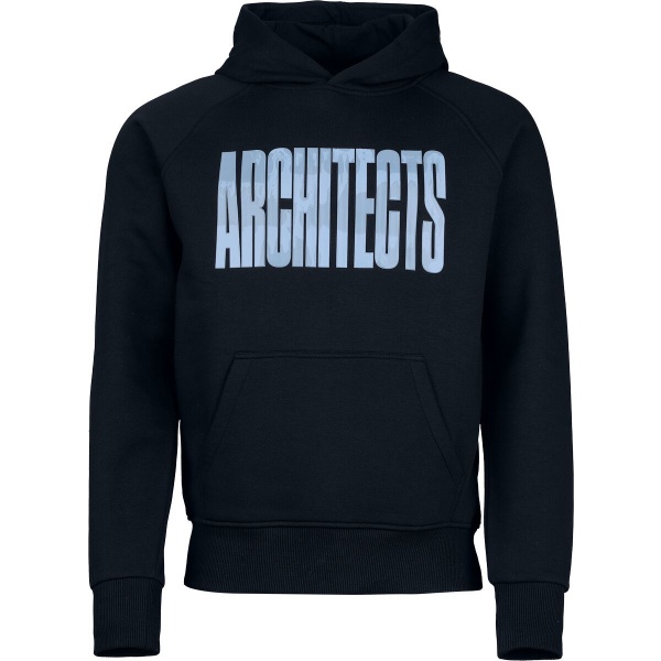 Architects Logo Mikina s kapucí černá - RockTime.cz