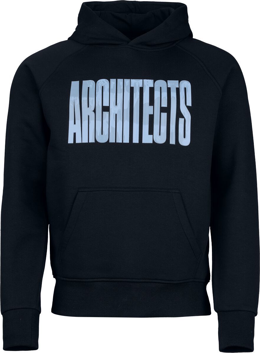 Architects Logo Mikina s kapucí černá - RockTime.cz