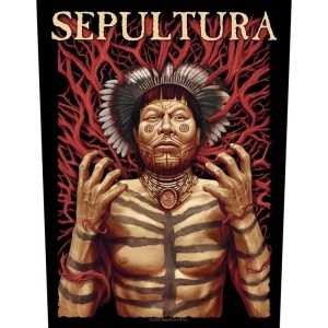 Sepultura Roots nášivka na záda vícebarevný - RockTime.cz