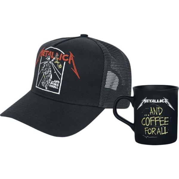 Metallica Fan Bundle Trucker kšiltovka černá - RockTime.cz