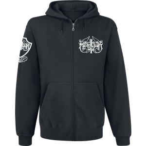 Marduk Panzer division Mikina s kapucí na zip černá - RockTime.cz