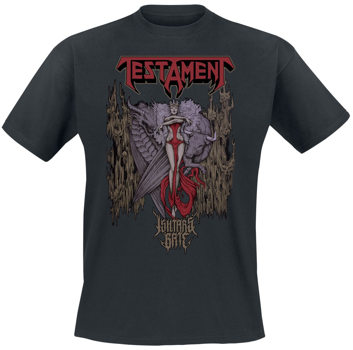 Testament Ishtars Gate Tričko černá - RockTime.cz