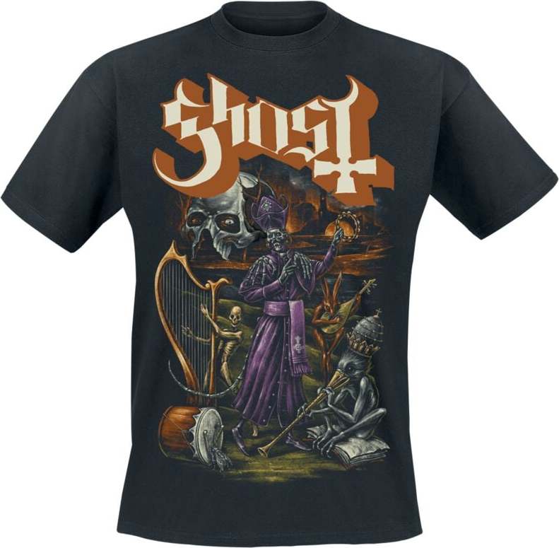 Ghost What Music They Make Tričko černá - RockTime.cz