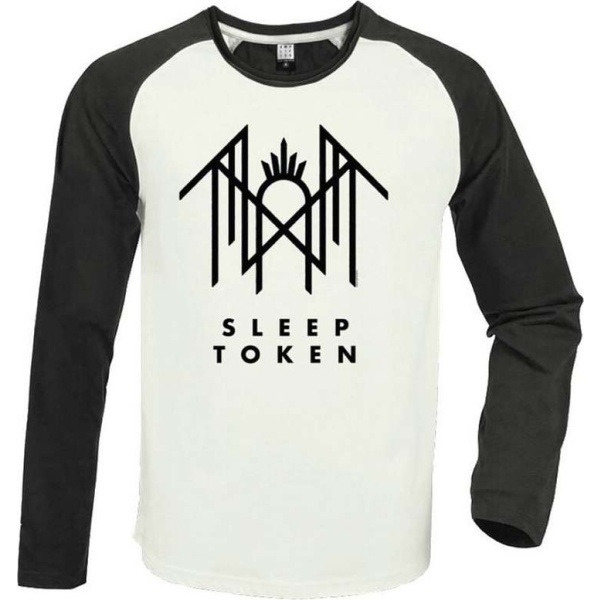 Sleep Token Amplified Collection - Crystalina Logo Baseball tričko s dlouhým rukávem vícebarevný - RockTime.cz