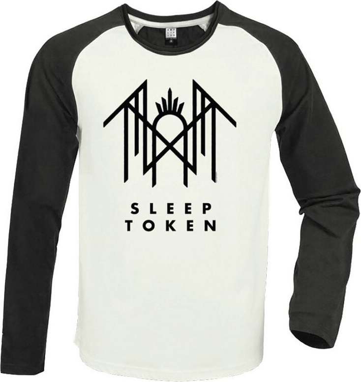 Sleep Token Amplified Collection - Crystalina Logo Baseball tričko s dlouhým rukávem vícebarevný - RockTime.cz