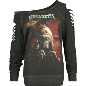 Megadeth Fighter Pilot Dámská mikina šedá - RockTime.cz