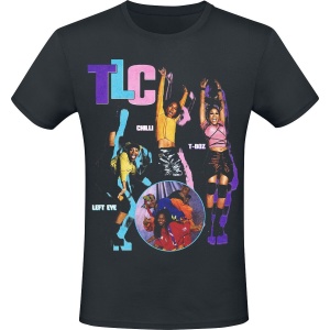 TLC Logo '92 Tričko černá - RockTime.cz