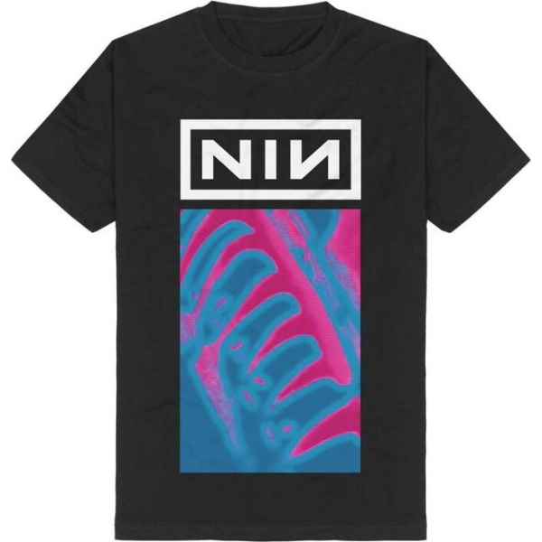 Nine Inch Nails Pretty Hate Machine Neon Tričko černá - RockTime.cz