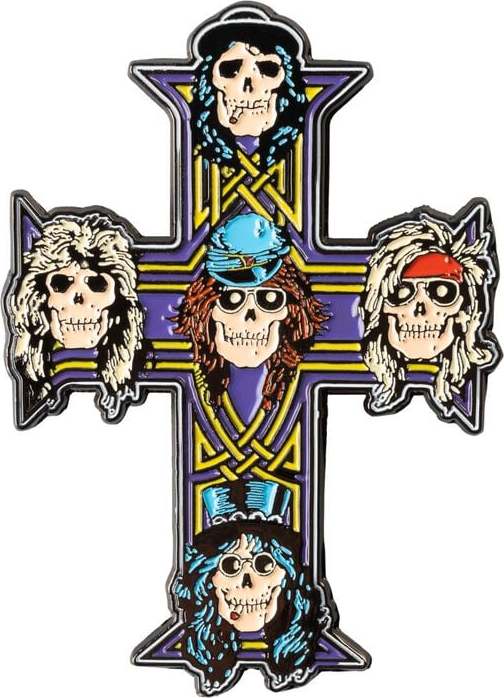 Guns N' Roses Magnet Guns N' Roses Magnetka na lednici standard - RockTime.cz