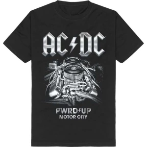 AC/DC PWRUP Detroit Tričko černá - RockTime.cz