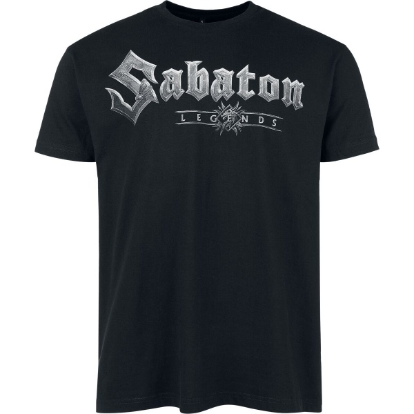 Sabaton Legends Tričko černá - RockTime.cz
