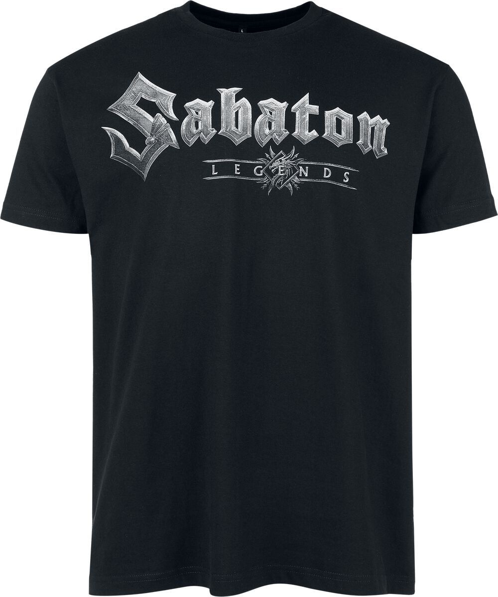 Sabaton Legends Tričko černá - RockTime.cz