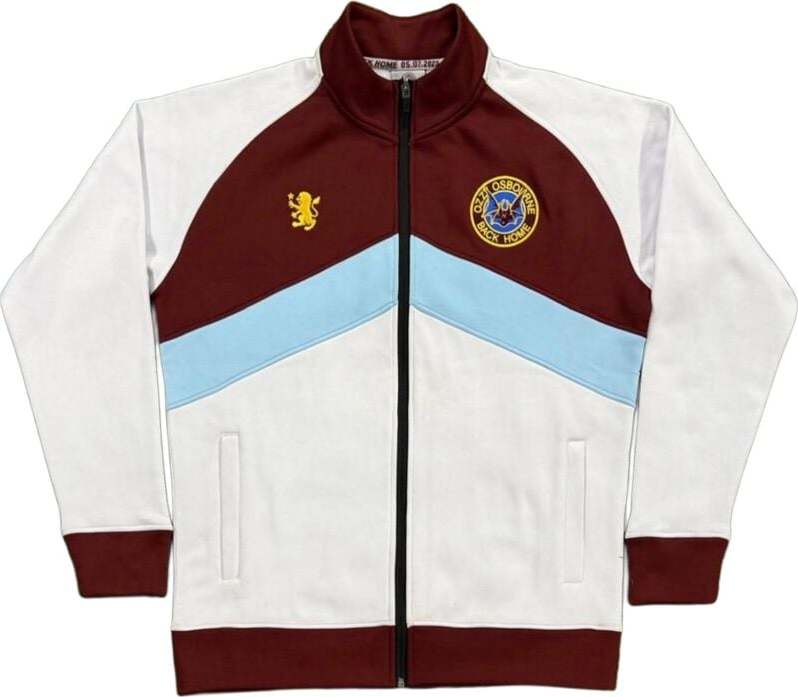 Ozzy Osbourne Ozzy X Aston Villa - Back Home- Track Jacket Tepláková bunda vícebarevný - RockTime.cz
