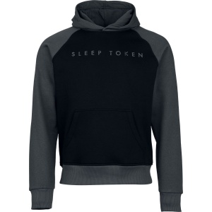 Sleep Token Logo Mikina s kapucí cerná/šedá - RockTime.cz