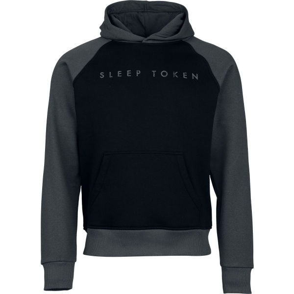 Sleep Token Logo Mikina s kapucí cerná/šedá - RockTime.cz