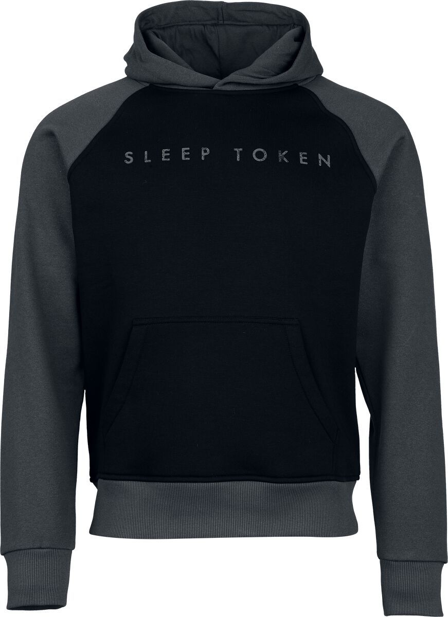 Sleep Token Logo Mikina s kapucí cerná/šedá - RockTime.cz