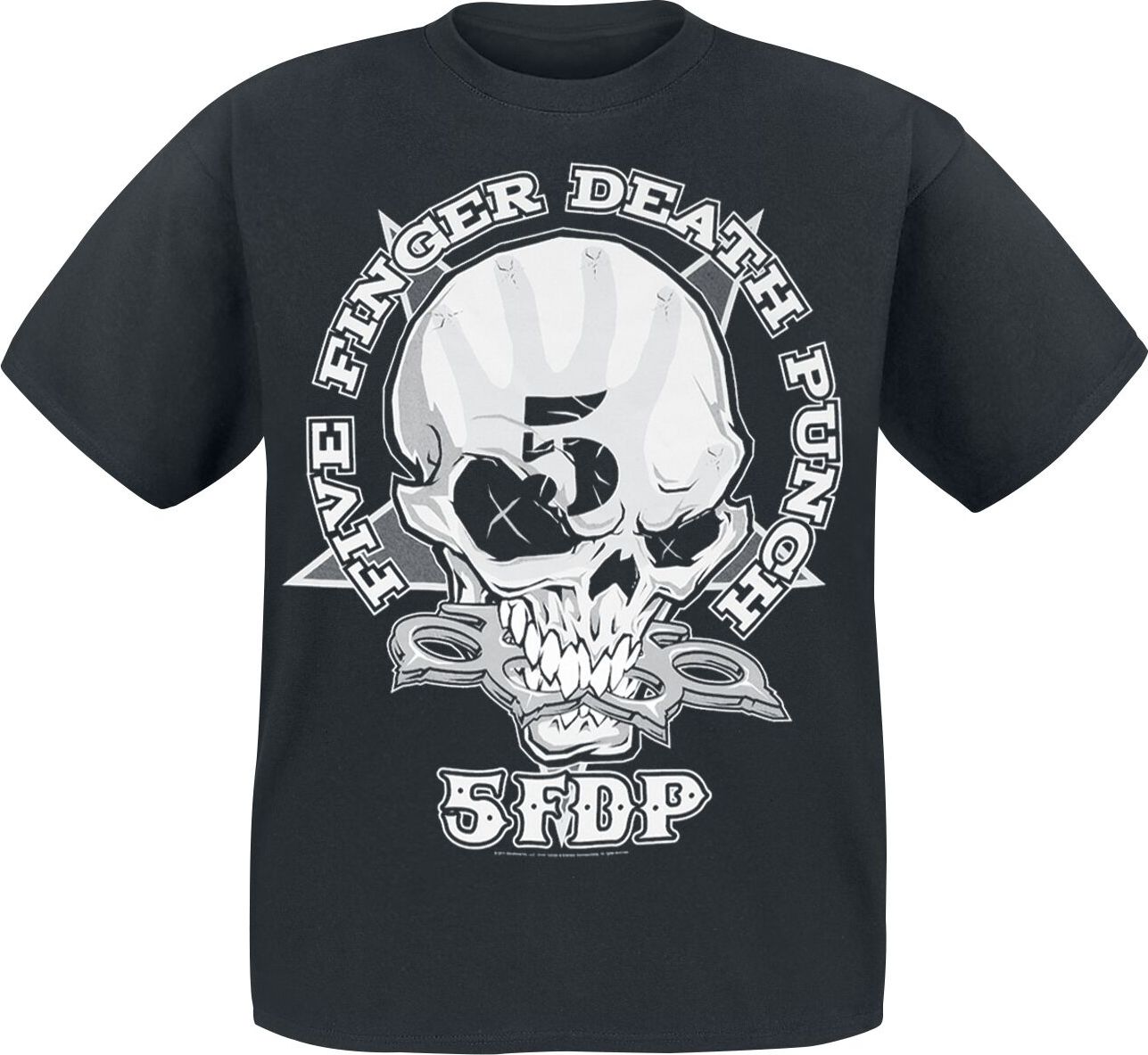 Five Finger Death Punch One Two Fuck You Tričko černá - RockTime.cz