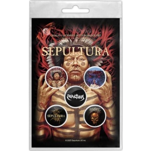 Sepultura Roots Odznak vícebarevný - RockTime.cz