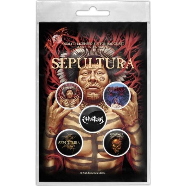 Sepultura Roots Odznak vícebarevný - RockTime.cz