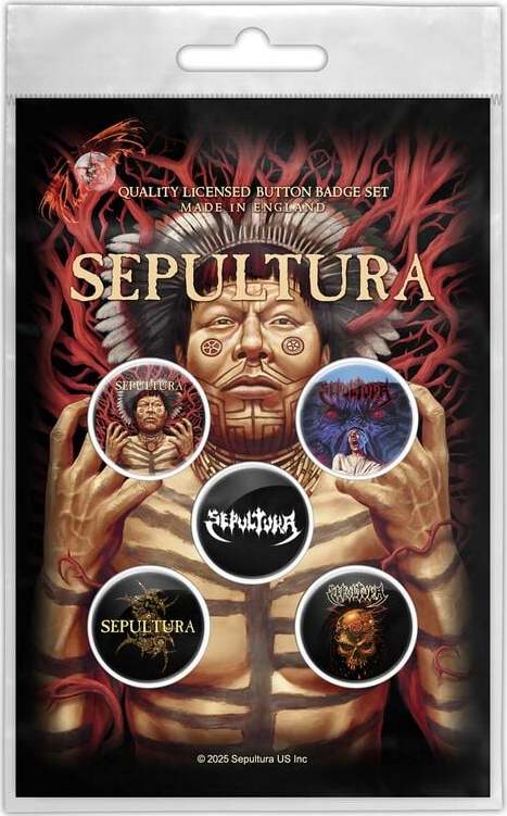 Sepultura Roots Odznak vícebarevný - RockTime.cz