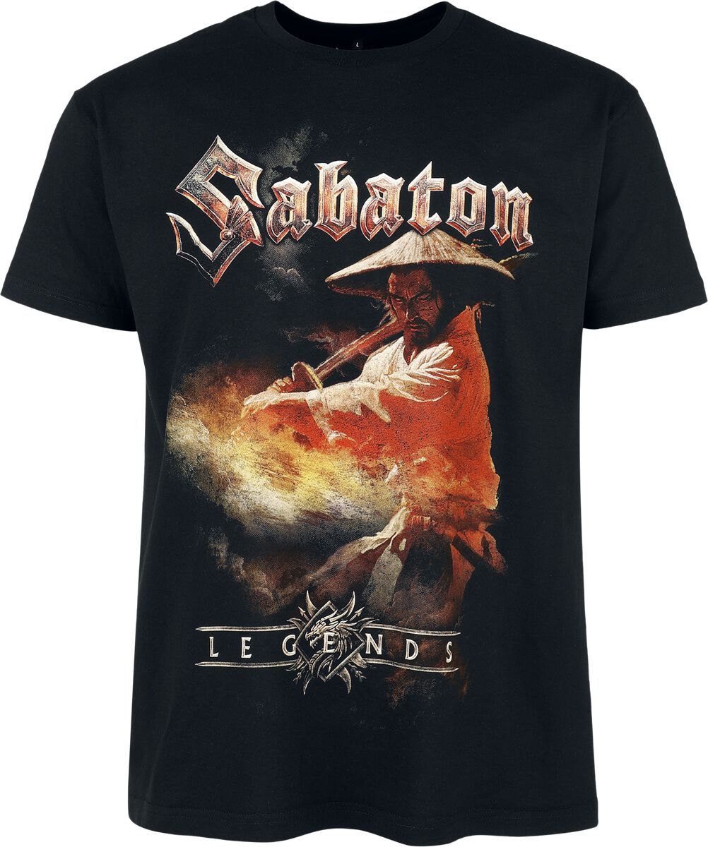 Sabaton Samurai Tričko černá - RockTime.cz