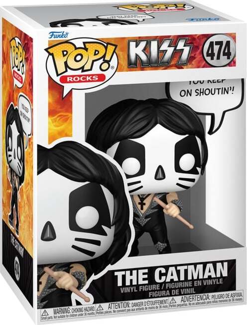 Kiss The Catman Vinyl Figur 474 Sberatelská postava standard - RockTime.cz