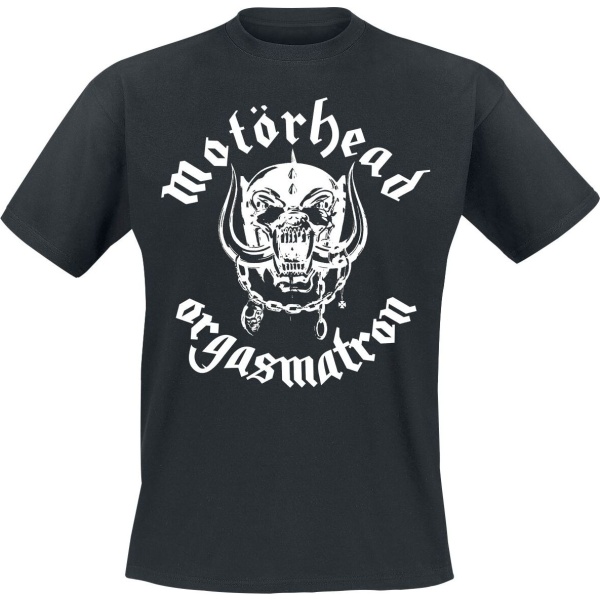 Motörhead Orgasmatron Lyric Tričko černá - RockTime.cz
