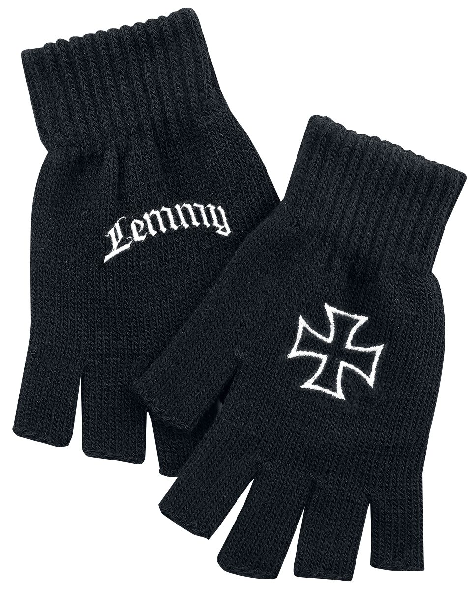 Motörhead Lemmy rukavice bez prstů černá - RockTime.cz