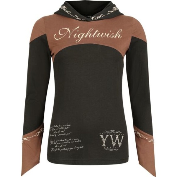 Nightwish EMP Signature Collection Dámské tričko s dlouhými rukávy cerná/hnedá - RockTime.cz