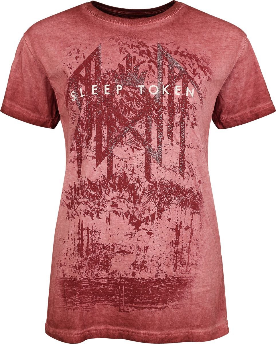 Sleep Token Even In Arcadia Dámské tričko červená - RockTime.cz