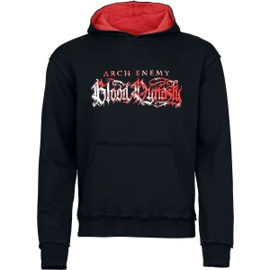 Arch Enemy Logo Mikina s kapucí cerná/cervená - RockTime.cz