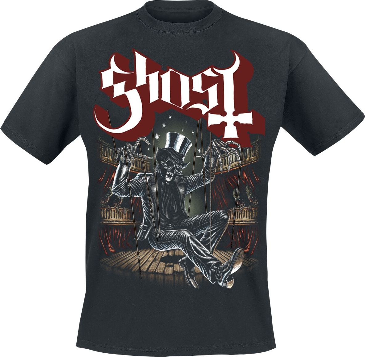 Ghost Pull The Strings Tričko černá - RockTime.cz