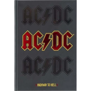 AC/DC Notizbuch Premium A5 AC/DC Notes vícebarevný - RockTime.cz