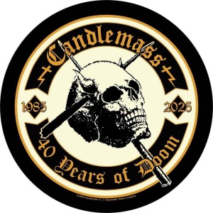 Candlemass 40 Years Of Doom nášivka na záda vícebarevný - RockTime.cz