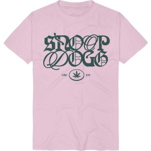 Snoop Dogg Mashup Logo Tričko světle růžová - RockTime.cz