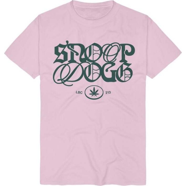 Snoop Dogg Mashup Logo Tričko světle růžová - RockTime.cz