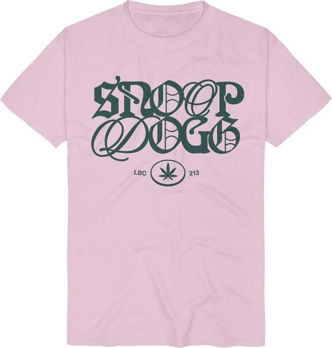Snoop Dogg Mashup Logo Tričko světle růžová - RockTime.cz
