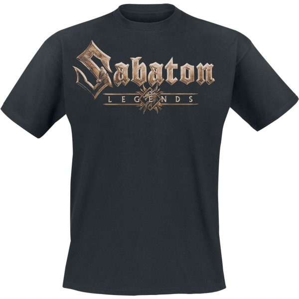 Sabaton Logo Tričko černá - RockTime.cz