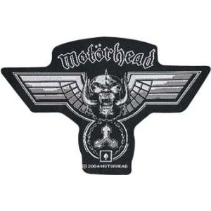 Motörhead Motörhead Logo nášivka cerná/bílá - RockTime.cz
