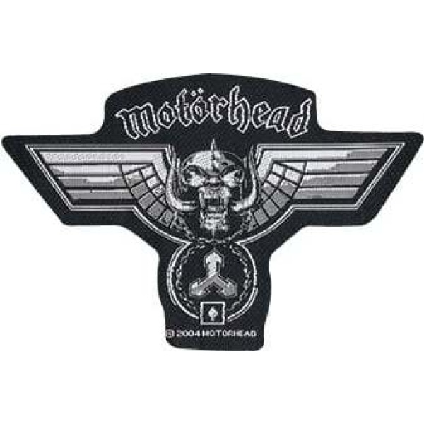 Motörhead Motörhead Logo nášivka cerná/bílá - RockTime.cz