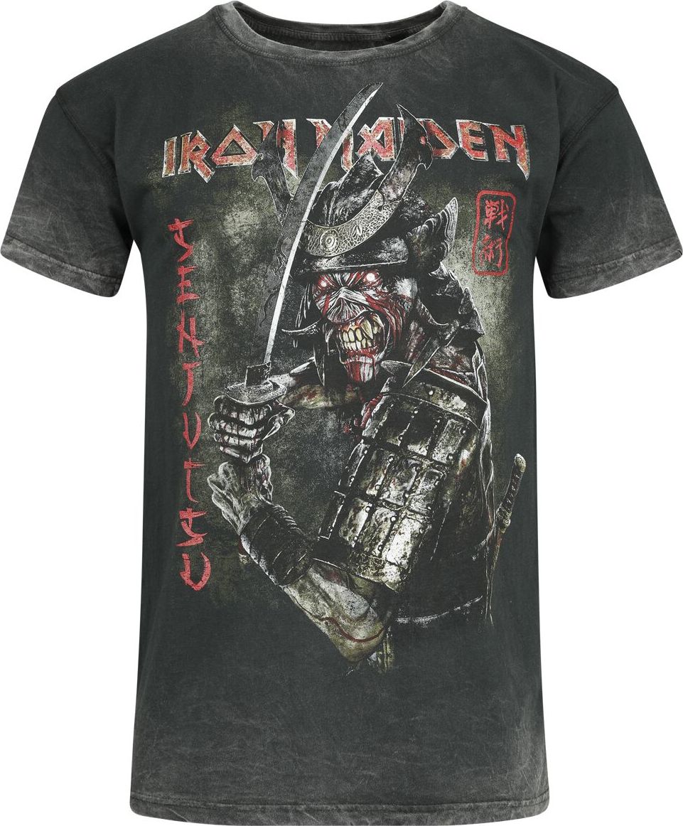 Iron Maiden Seal 23 Tričko šedá - RockTime.cz