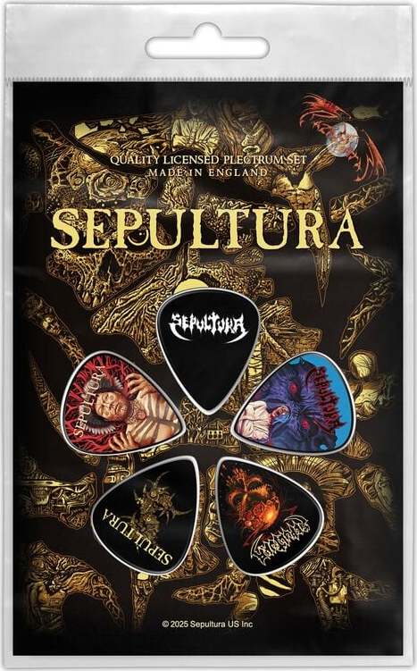 Sepultura Discography Sada trsátek vícebarevný - RockTime.cz