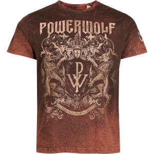 Powerwolf Crest Tričko rez - RockTime.cz