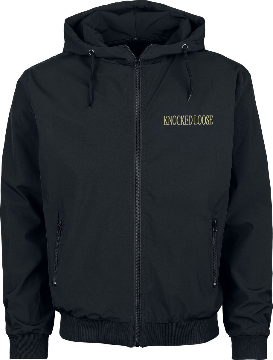 Knocked Loose Logo Větrovka černá - RockTime.cz